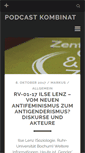 Mobile Screenshot of podcast-kombinat.de